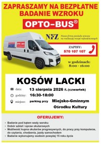 Badanie wzroku - Kosów Lacki 2026