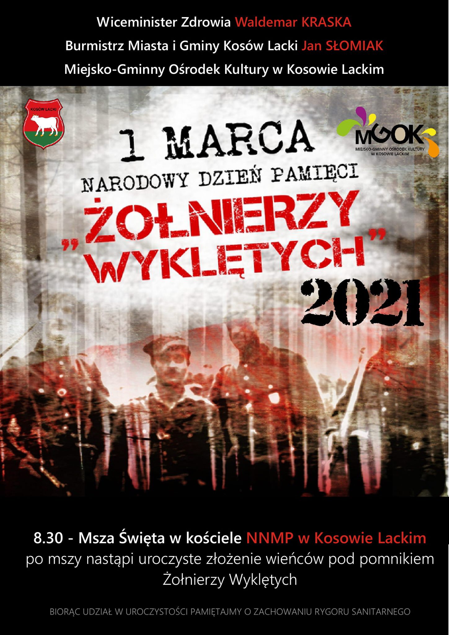 Plakat - Narodowy Dzień Pamięci "Żołnierzy Wyklętych"