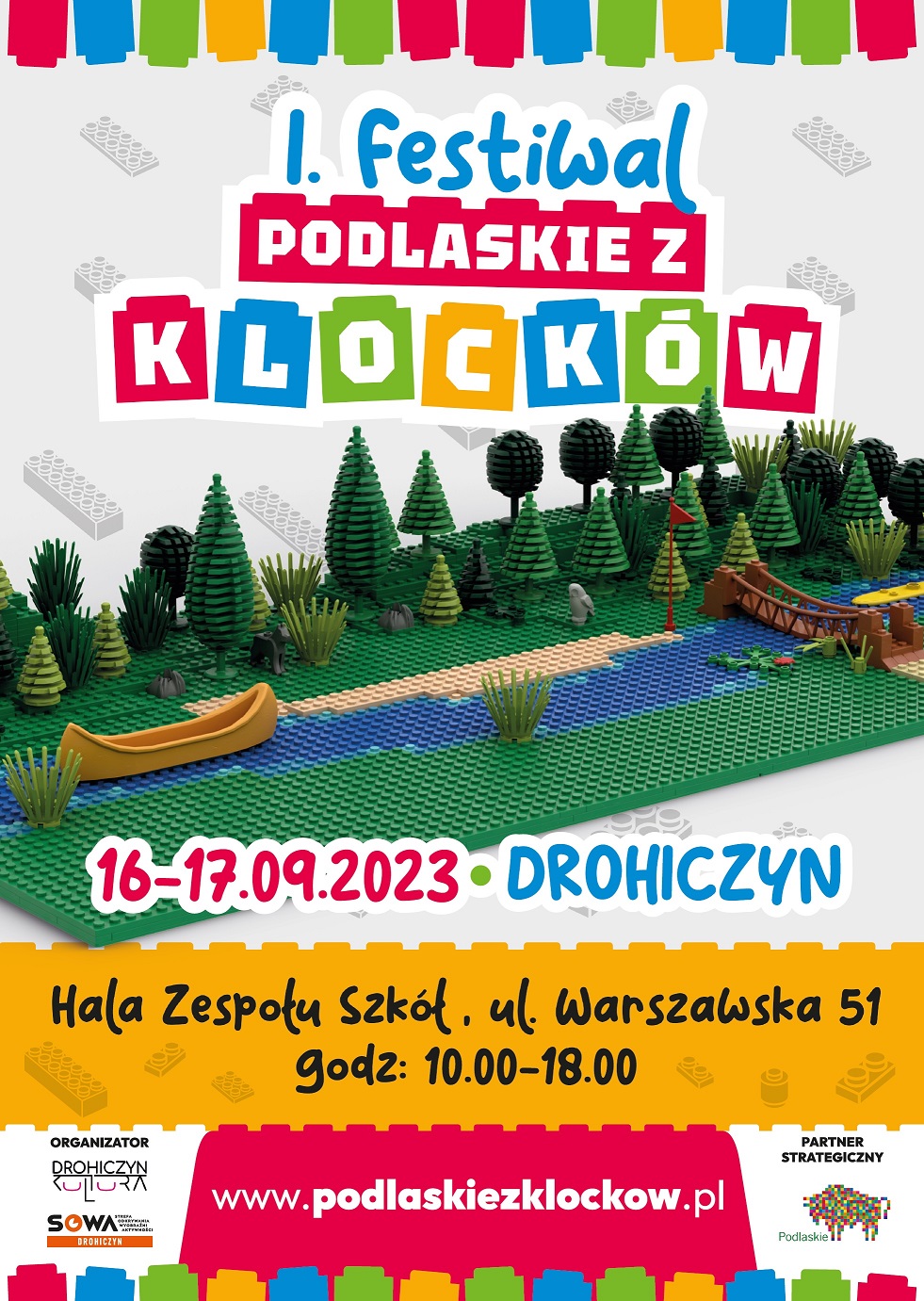 Podlaskie z klockow 2023 plakat