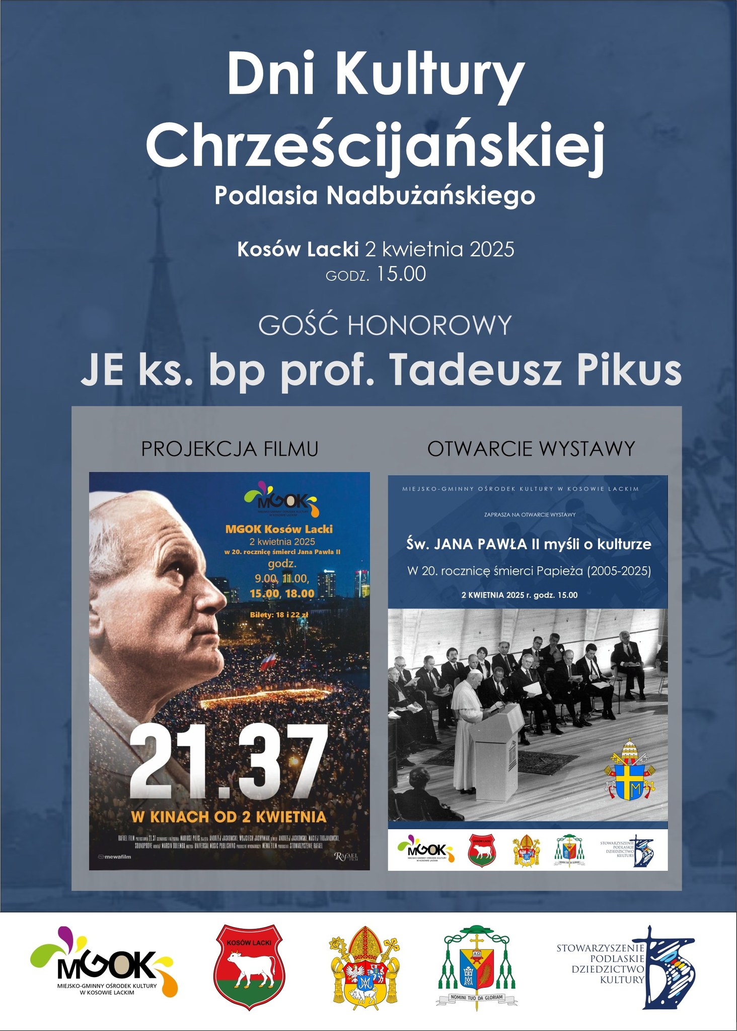 Dni kultury chrzescijanskiej kwiecien 2025