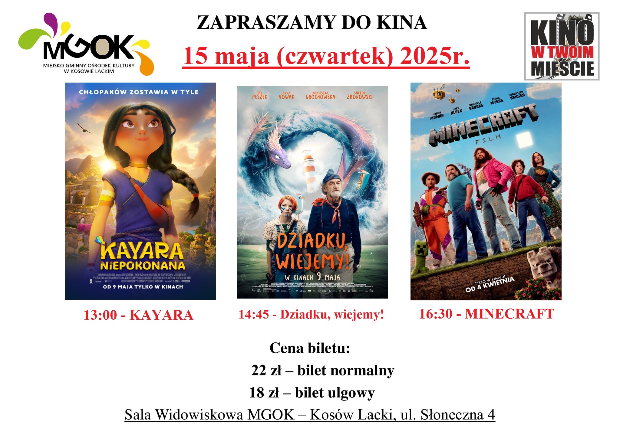 kino w mgok maj 2025