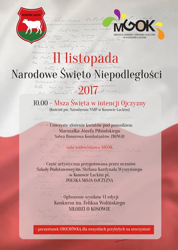 Plakat - Narodowe Święto Niepodległości