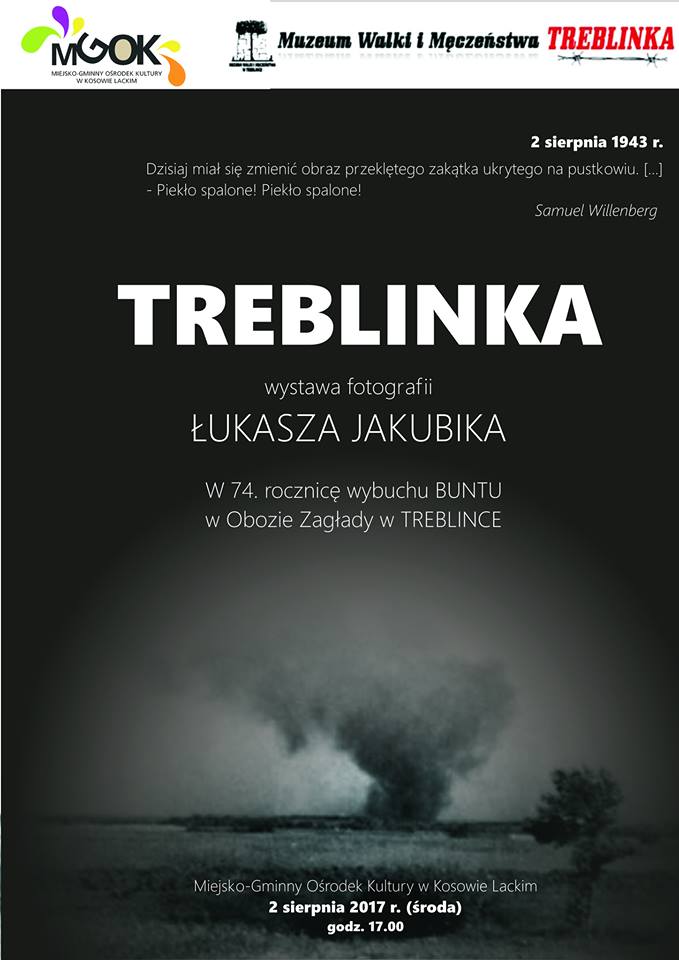 Plakat - Wystawa fotografii Łukasza Jakubika