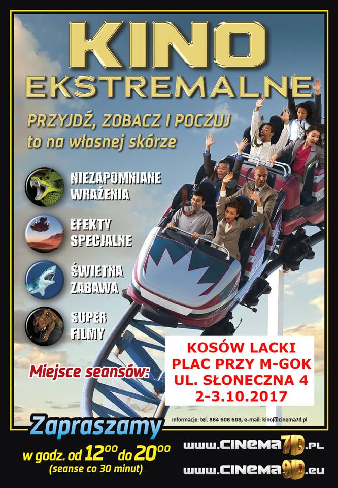 Plakat - Kino Ekstremalne