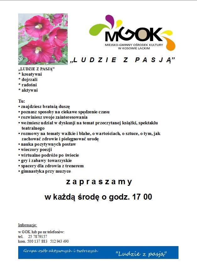 Plakat - Ludzie z Pasją 2017
