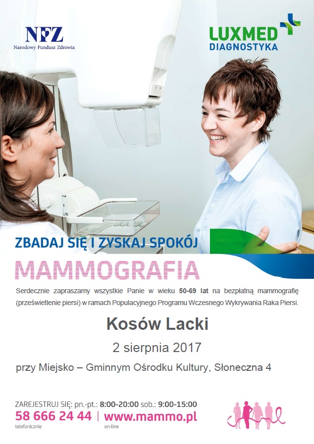 plakat mammografia 2017