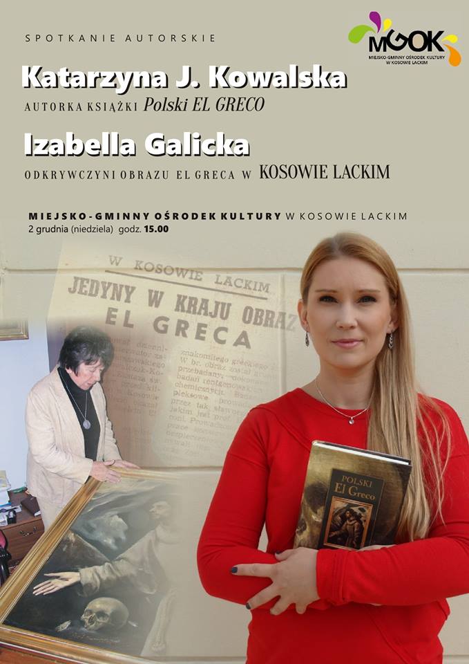 Plakat - Spotkanie autorskie w MGOK