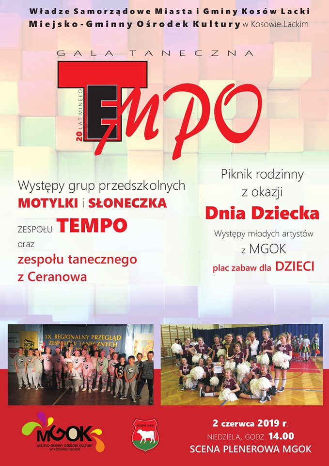 Plakat - Dzień Dziecka 2019