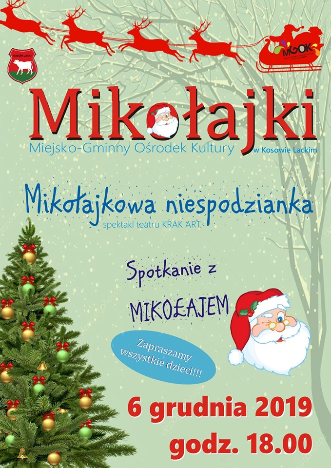 Plakat - Mikołajki 2019