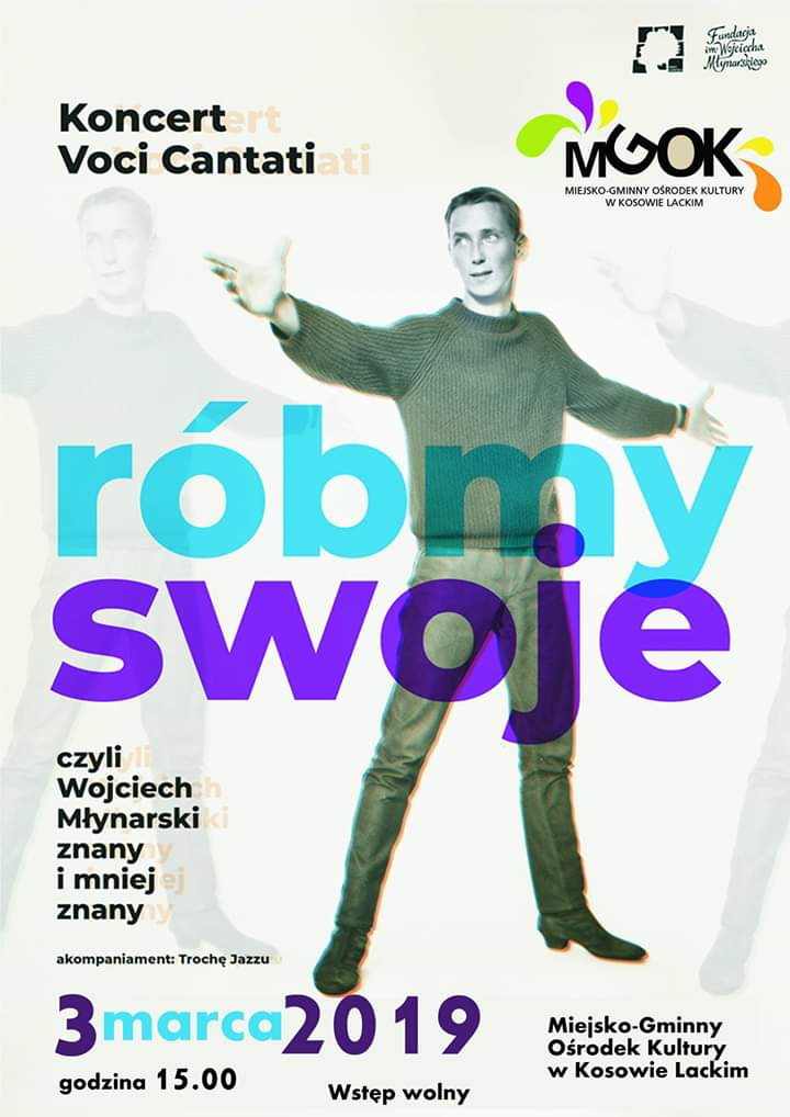 Plakat - Koncert Voci Cantati