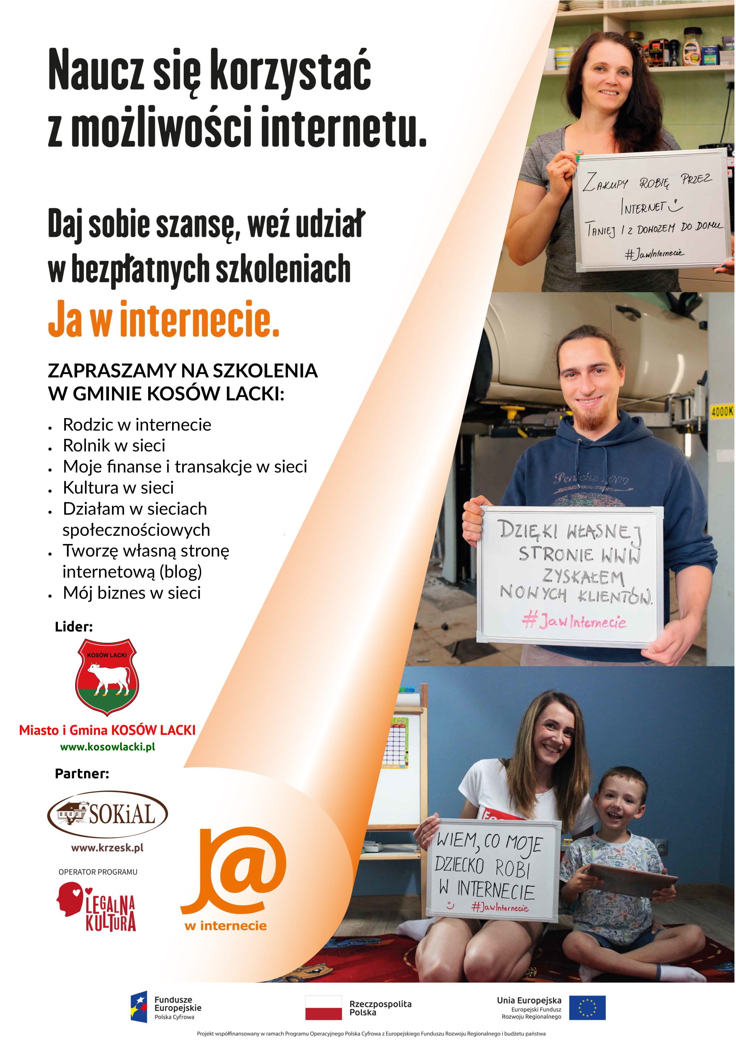 Plakat - J@ w internecie