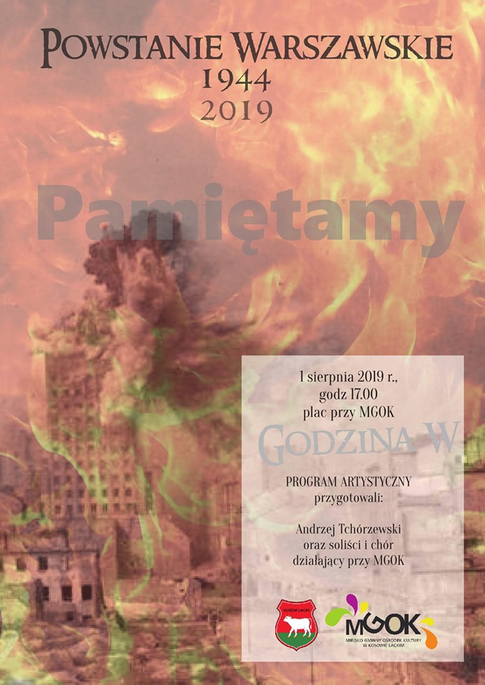 Plakat - 75. Rocznica Wybuchu Powstania Warszawskiego